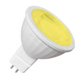 Лампа светодиодная Ecola MR16 GU5.3 220V 9W Желтый прозр. 47x50 M2CY90ELT