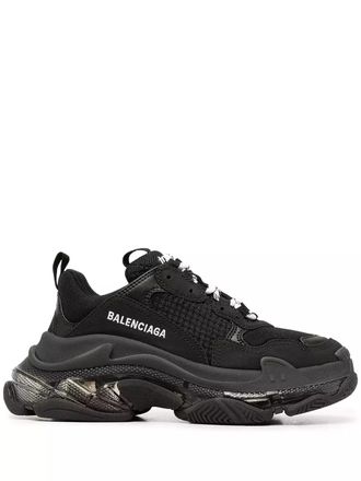 Кроссовки Balenciaga Triple S Clear Sole Black