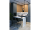 Столешница 3050x600x40 1U 8267 Мрамор Милас