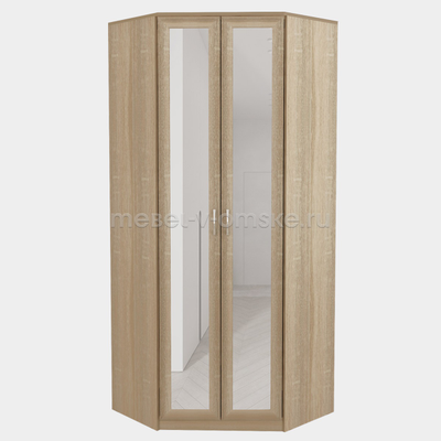 Шкаф Фиери угловой с зеркалом