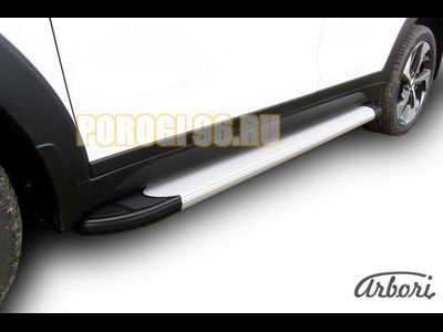 Пороги на Lifan X60 (2016-...) Optima Silver