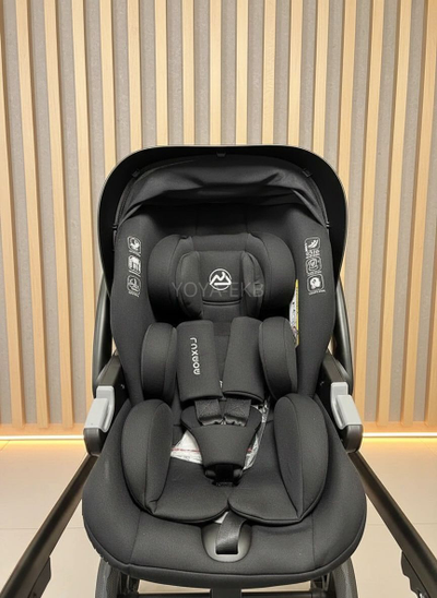 Детская коляска 3 в 1 Luxmom 710 Черный