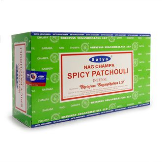 Благовония Satya  Spicy Patchouli ПАЧУЛИ СО СПЕЦИЯМИ, 15 гр