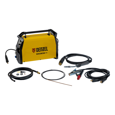 Аппарат инвертор. полуавтомат. сварки MultiMIG-200DP Synergy Double Pulse, 200 А, ПВ 80% Denzel