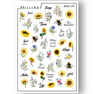 Слайдер-дизайн MilliArt Nails MAX-197
