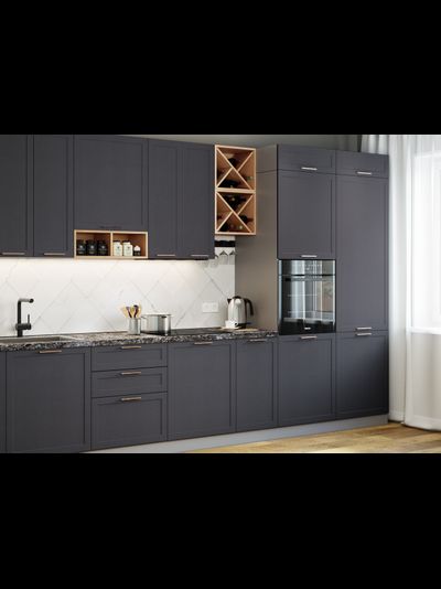 Кухня «Квадро» Оливково-зеленый  модульная кухня