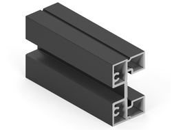 GRACE Горизонтальный профиль (верх и низ), Чёрный матовый, L=....мм OP0788.VP540.BKSPC.CJ ARISTO