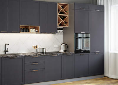 Кухня «Квадро» Оливково-зеленый  модульная кухня