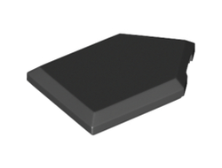 Tile, Modified 2 x 3 Pentagonal, Black (22385 / 6128992 / 6245251)