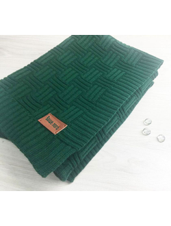 Плед вязаный "Римская вязка"