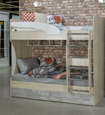 Кровать двухъярусная Колибри Лофт (ТЭКС)