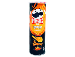 Чипсы Pringles со вкусом азиатских закусок под острым Сычуаньским соусом