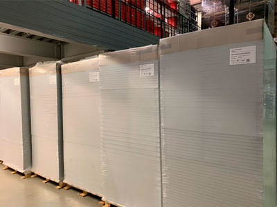 Огнеупорная плита SkamoEnclosure Board 1220х1000х30 мм. (Skamol) Дания