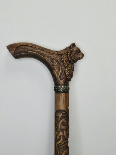 Трость "Кошечка Резная"