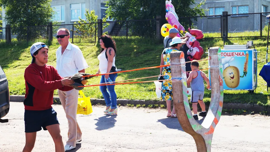 Большая рогатка День Поселения Пеники
