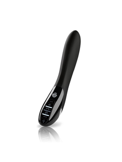 46862 Вибратор Mystim Electric Eric силиконовый с электростимуляцией, черный, 27 см
