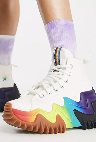 Кеды Converse Run Star Motion Pride Rainbow Platform