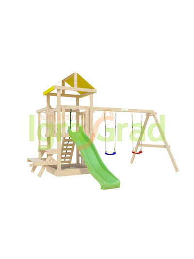 Детская площадка IgraGrad Крафтик со столиком и рукоходом