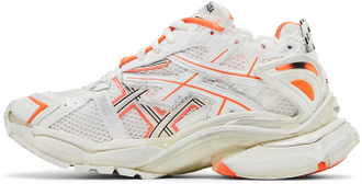 Balenciaga Runner Sneaker Eggshell Neon Orange