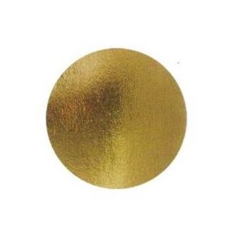 Подложка для торта  круглая 240 мм (золото), 0,8 мм