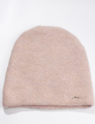 Екатеринбург. Шапка женская "Колпак мелкая изнанка"11351серая, розовая, бежевая