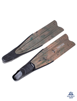 Ласты длинные 47/48 Marlin TRITON brown мягкие XXL