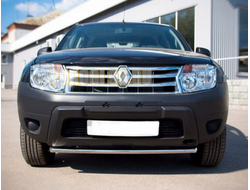 Защита переднего бампера d42 для Renault Duster 2011-2015