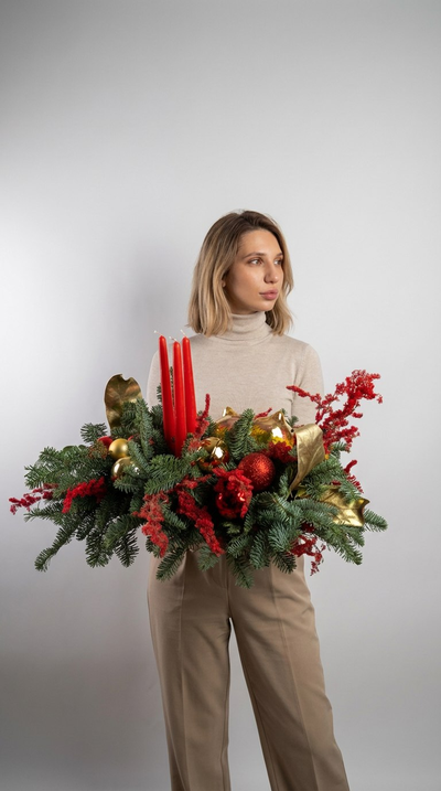 Новогодняя композиция № 1197