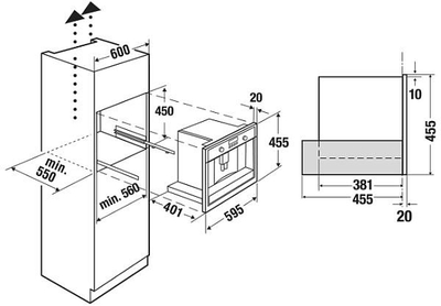 Встраиваемая кофемашина Kuppersbusch CKV 6550.0 G4 Gold