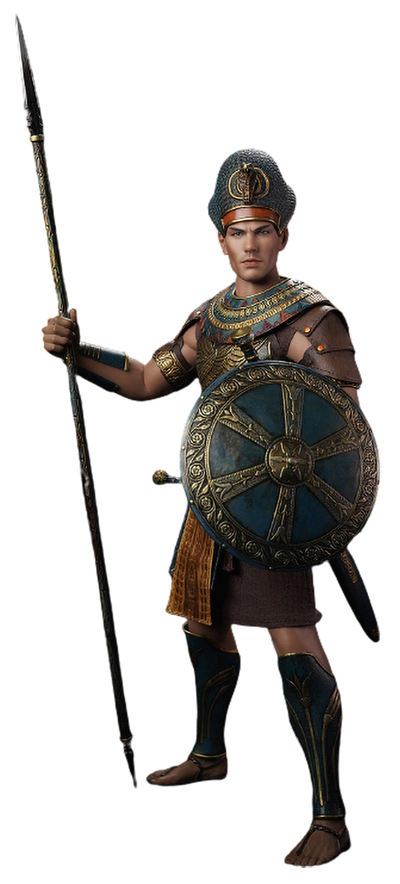 Фараон Рамзес Великий (в синем) - КОЛЛЕКЦИОННАЯ ФИГУРКА 1/6 Ramesses the Great - Blue (PL2021-182C) - TBLeague