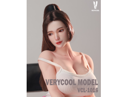 ПРЕДЗАКАЗ - Подвижное бесшовное женское тело с головой 1/6 Body No.3 – Full-Figured 1/6 Silicone Female Body (Summer Loungewear Version) (VCD-03-1A+VCL1016) - VERYCOOL  ?ЦЕНА: 16900 РУБ.?