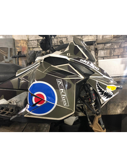 Наклейки на снегоход SKI DOO summit 2008 - 2013