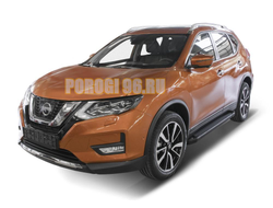 Пороги на Nissan X-trail T32 (2018-)  Black Start