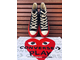 Кеды Converse x Play Comme Des Garcons черные с красной подошвой A01793C фото