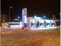 Реклама на АЗС в городе Щелково