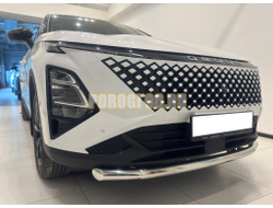 Защита переднего бампера Папа Тюнинг d60 для OMODA C5 Рестайлинг 2024-