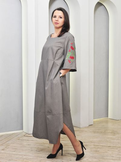 Платье: 552-0424 беж