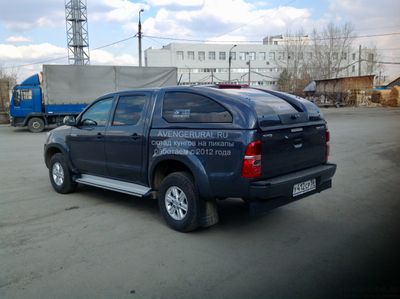 Спортивный кунг Carryboy G500 на Toyota Hilux Vigo 2005-2015 от AvengerUral.ru в Екатеринбурге Перми