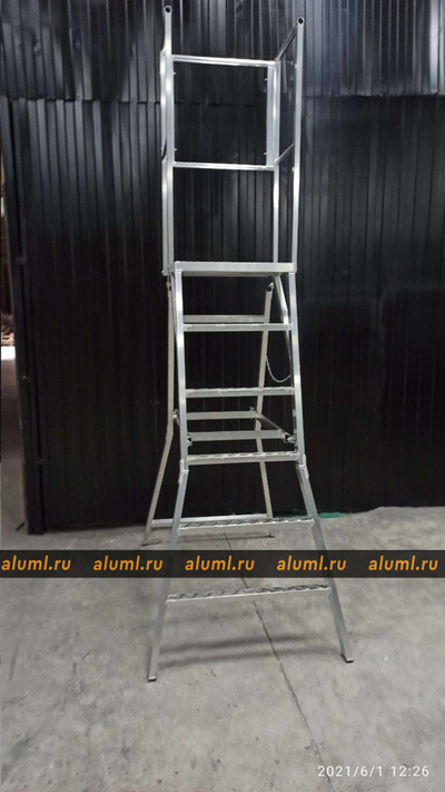 Лестница с площадкой Л-312А - 1 метр