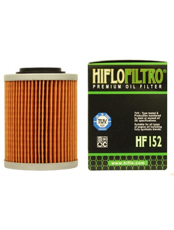 Масляный фильтр HIFLO FILTRO HF152 для BRP Can-Am Outlander G1/G2 // BRP LYNX/Ski-Doo Rotax V800 (2007-2012) // X5 HO/X4/X8/Z8/U8/X10, CFORCE 500 HO/600/1000 // Stels 800 (420256188,711256188,0800-011300-0004,FS-152HF-HS,101701-001-0001,LU049856)
