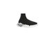 Balenciaga WOMEN'S SPEED 2.0 GRAFFITI RECYCLED KNIT TRAINERS IN BLACK