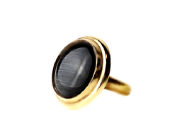 Кольцо-пуговка с кабошоном  ZHUKI Collection