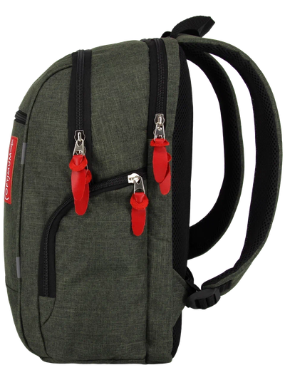 Школьный рюкзак Optimum City 2 RL, хаки