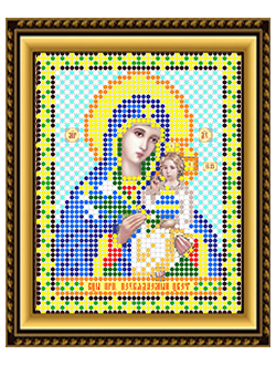 Образ Пресвятой Богородицы Неувядаемый Цвет, И6022