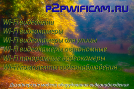 Видеонаблюдение по всему миру с сервисом P2P на p2pWiFicam.ru