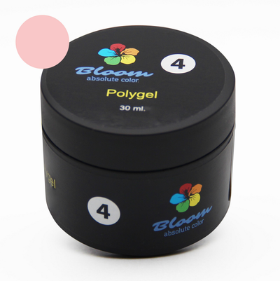 Полигель Bloom №04 - Молочно-розовый 30 мл
