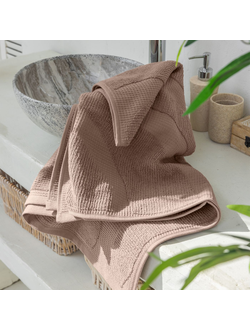 Полотенце Verossa Wave Texture Молочный шоколад 70х140