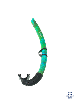 Трубка для дайвинга Marlin CLASSIC GREEN CAMO 2