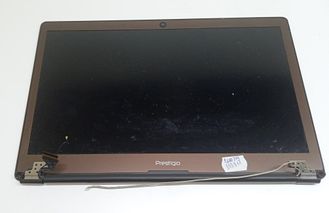 Верхняя часть корпуса ноутбука Prestigio SmartBook 133S ( крышка матрицы+матрица 13.3&#039;+ рамка матрицы + петли + Web-камера)