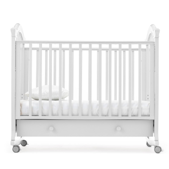 Детская кровать Nuovita Perla Dondolo, Bianco / Белый